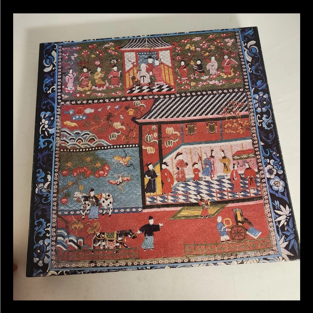 Vintage Fine Art Puzzle Imperial Court Secne 551 Pieces Read